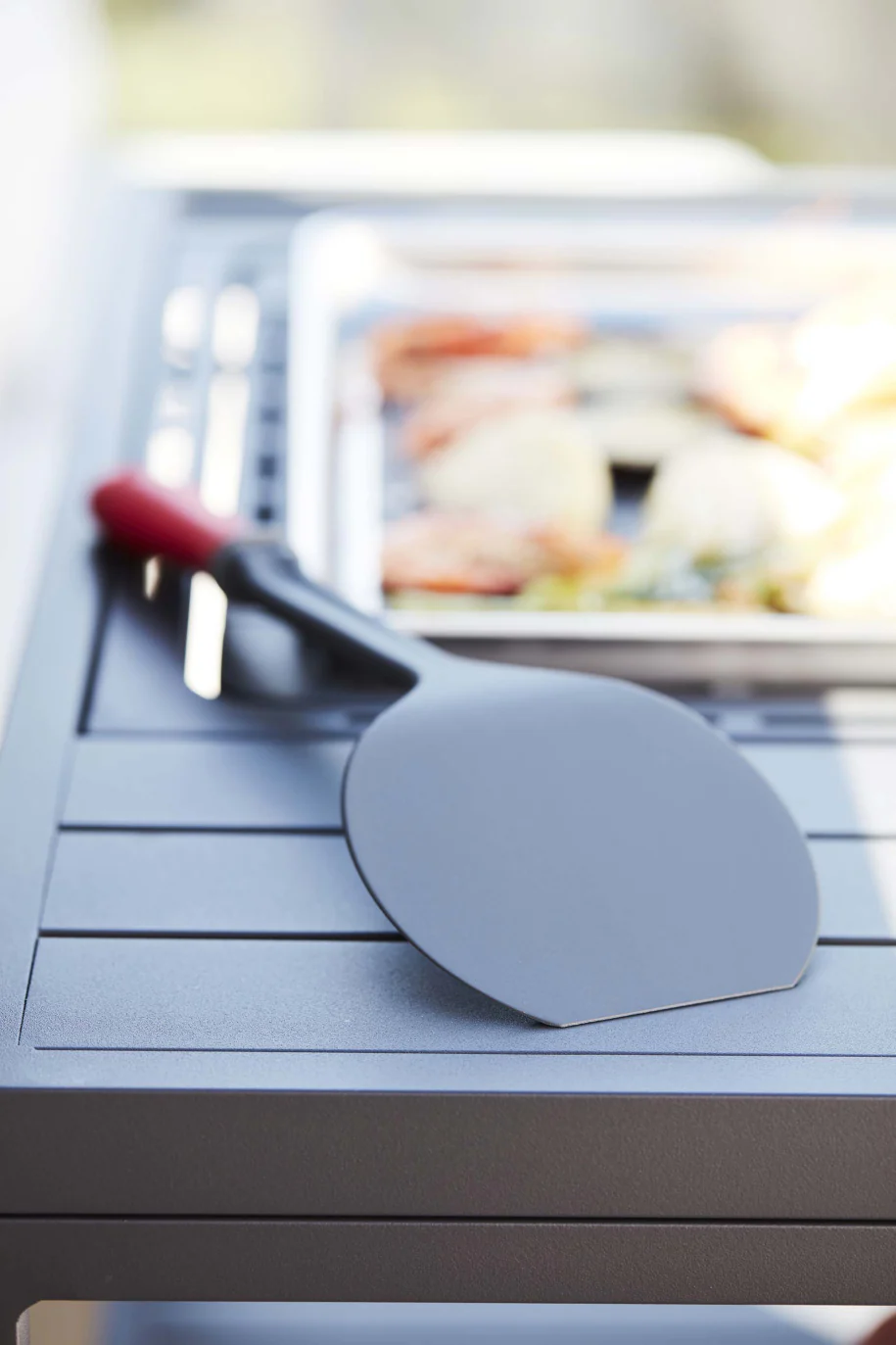 Plancha spatule anti-griffe en nylon rouge - Image 10