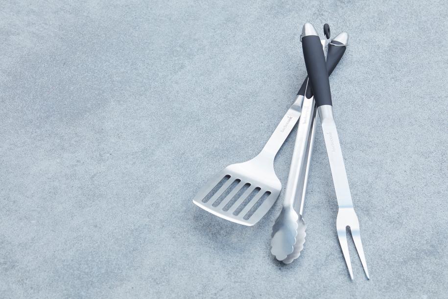 Black Pepper BBQ set avec spatule, fourchette et pince - Image 4