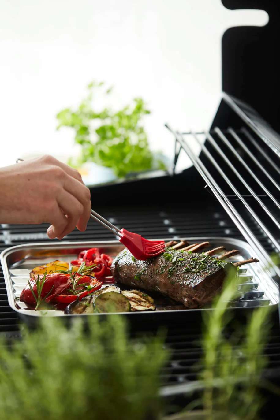 Plateau à griller réutilisable en inox - Image 5