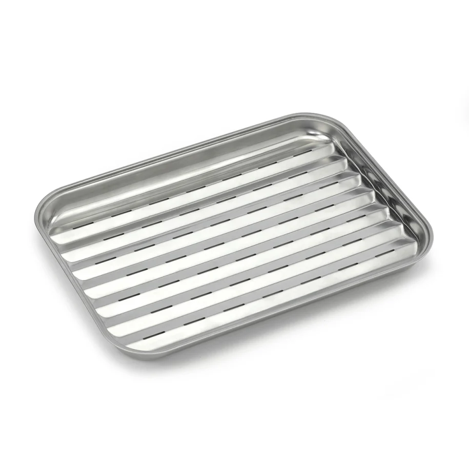 Plateau à griller réutilisable en inox - Image 6