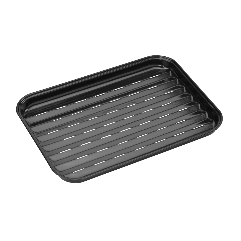 Plateau à griller réutilisable en émail - Image 2