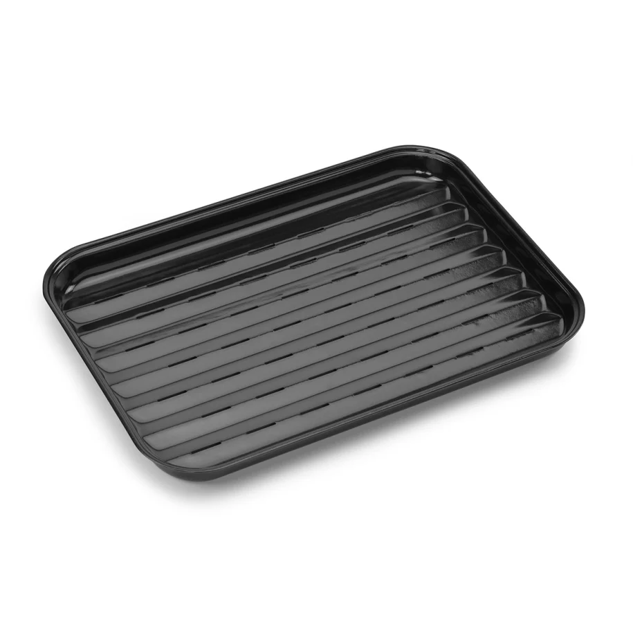 Plateau à griller réutilisable en émail - Image 4