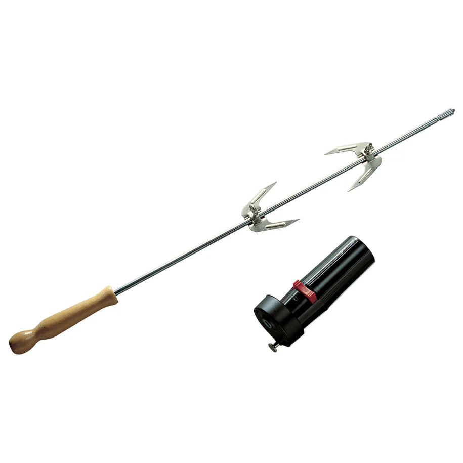 Set rôtisserie universel pour barbecue au charbon de bois - Image 3