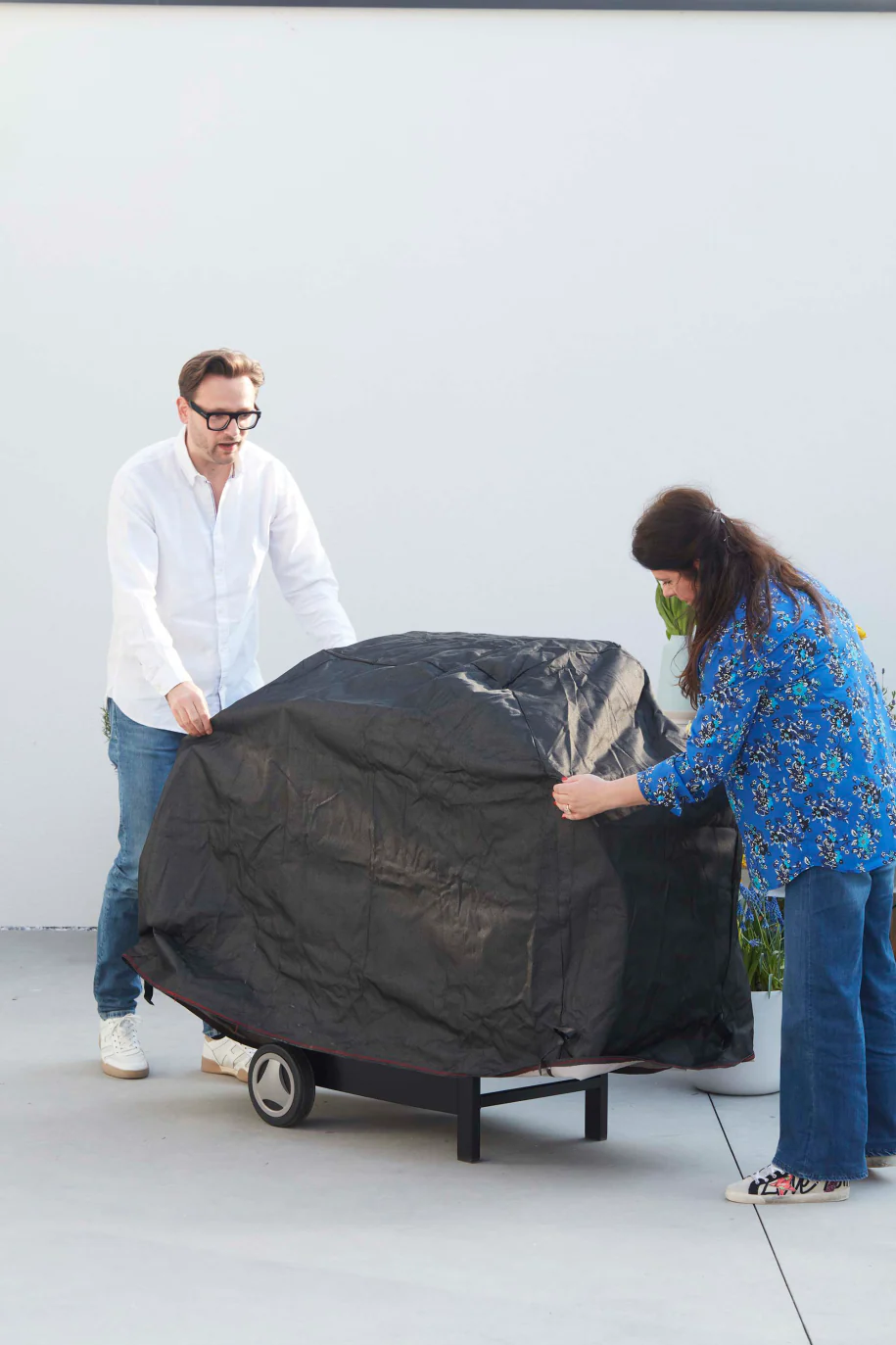 Premium housse pour barbecue large - Image 5