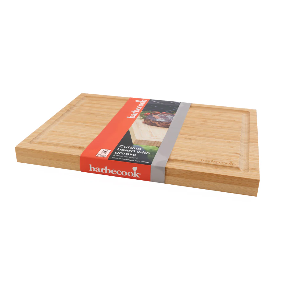 Planche à découper en bambou avec rainure 40x30x3cm FSC® - Image 9