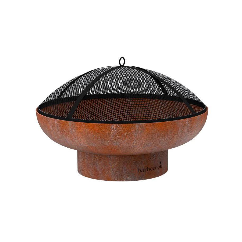 Pare-étincelles en métal noir 62 cm - Image 2