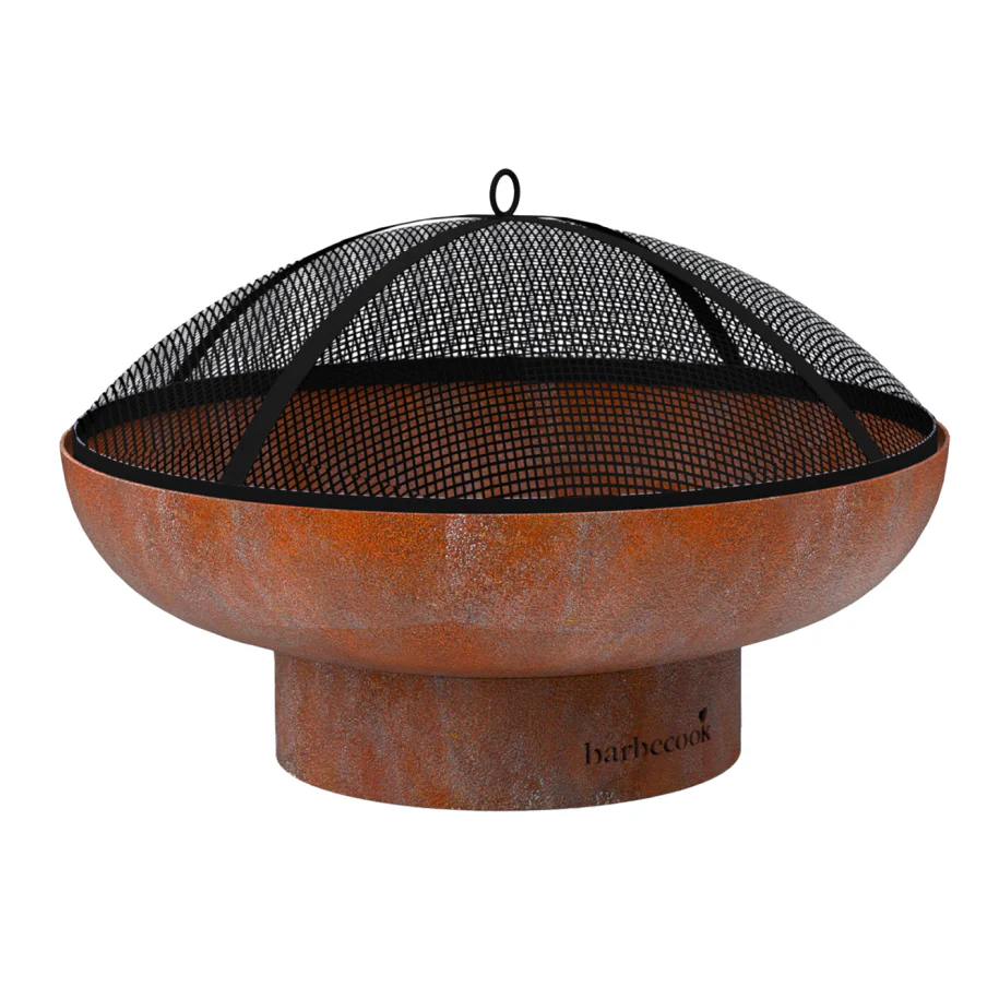 Pare-étincelles en métal noir 75 cm - Image 10