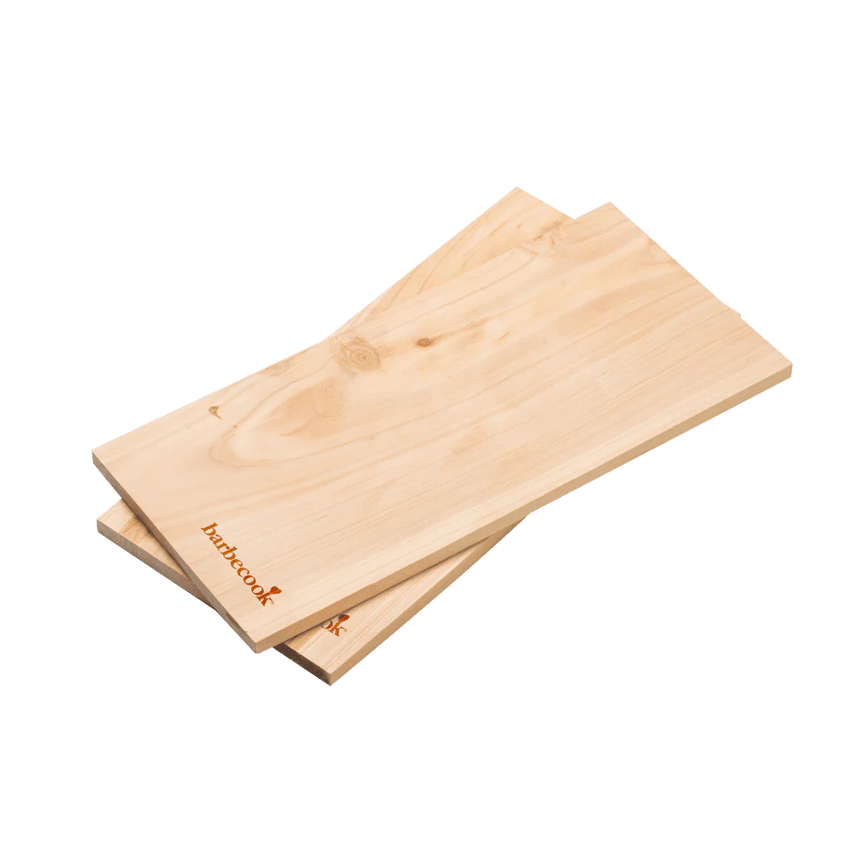 Set de 2 planches de fumage en bois d'aulne - Image 3