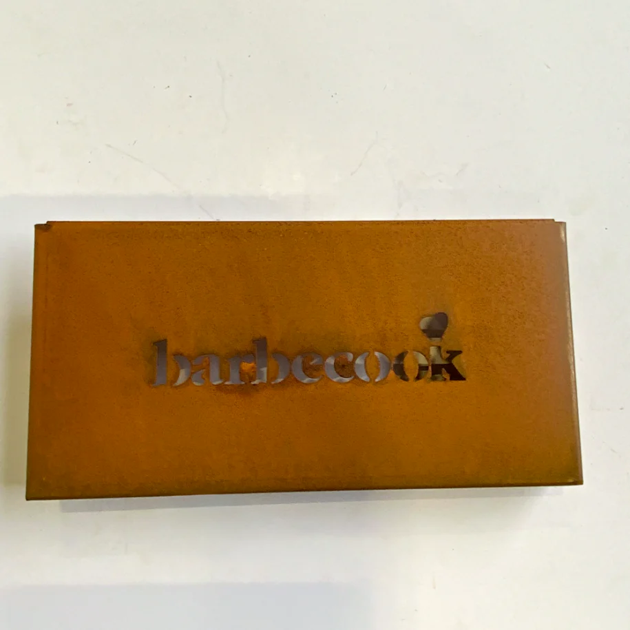 Plaque avant du socle gauche pour Nestor Island Corten - Image 3