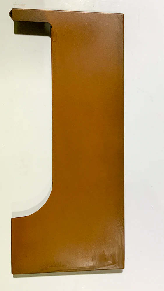 Plaque latérale gauche pour Nestor Island Corten - Image 3